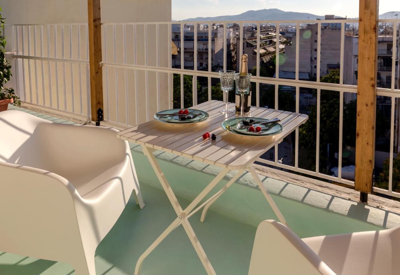 Blue And White Apartment Vipgreece Ateny Zewnętrze zdjęcie